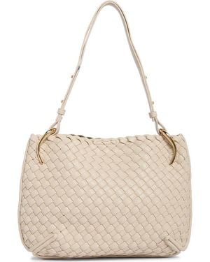 Urban Expressions Woven Hobo Shoulder Bag - Natural