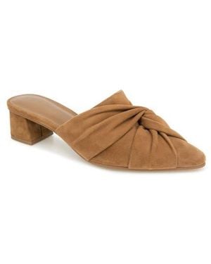 Splendid Lanis Block Heel Mule - Brown