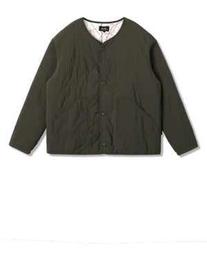 Stan Ray Reversible Quilted Liner Jacket - Green
