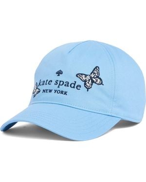 Kate Spade Butterfly Sky Baseball Cap - Blue