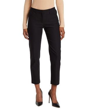 Nanette Lepore Ankle Length Rayon Blend Pants - Black