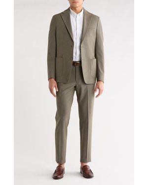 Calvin Klein Notch Lapel Slim Fit Suit - Green