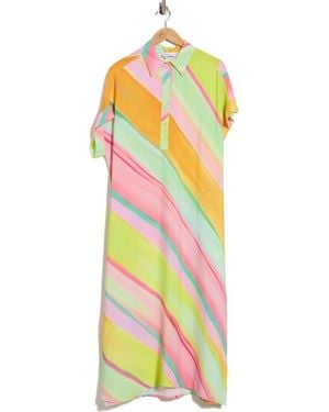 FRNCH Galiena Midi Shirtdress - Yellow