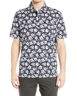 Brax Pico Floral Polo - Multicolor