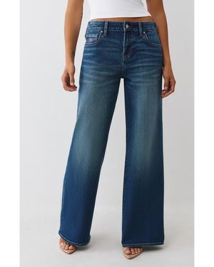 TRUE RELIGION Bobbi Baggy Jeans - Blue