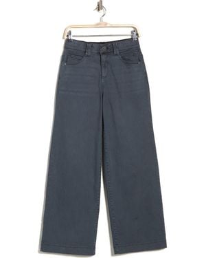 Democracy High Waist Wide Leg Jeans - Blue