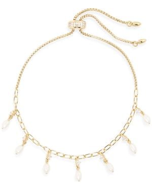 Nadri Nectar Shaky Bolo Bracelet - Metallic
