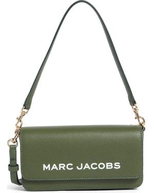 Marc Jacobs The Mini Leather Crossbody Bag - Green