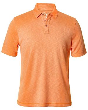 Nicoby Polynosic Short Sleeve Polo - Orange