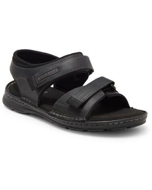 Rockport Darwyn Qtr Strap Sandal - Black
