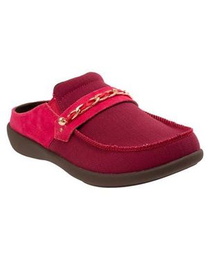 Revitalign Siesta Slide Chain Clog - Red
