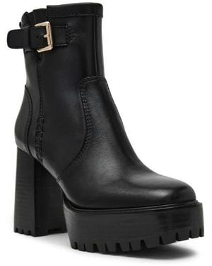 Steve Madden Summit Platform Bootie - Black