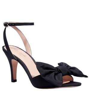 Kate Spade Kate Spade Gloria Bow Ankle Strap Sandal - Black