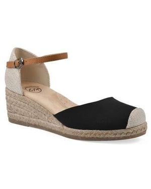 White Mountain Maintain Espadrille Wedge Sandal - Multicolor