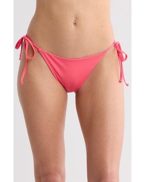 Becca Side Tie Bikini Bottoms - Pink