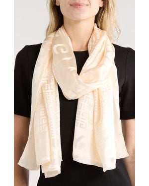 Givenchy 4G Monogram Silk Scarf - Black