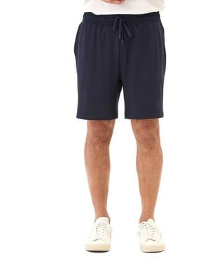 Threads For Thought Quill Jersey Drawstring Shorts - Blue