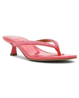 Dolce Vita Devyn Kitten Heel Sandal - Pink