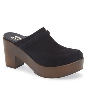 Pedro Garcia Della Platform Clog - Black