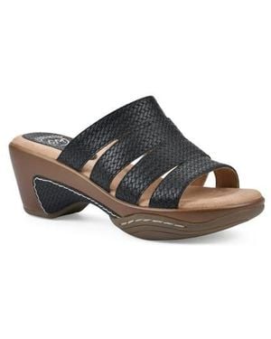 White Mountain Valora Wedge Sandal - Multicolor