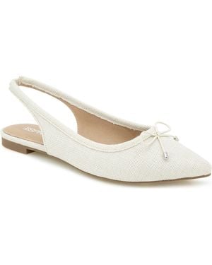 Esprit Petria Slingback Flat - White