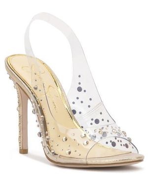 Jessica Simpson Jaisey Slingback Sandal - White