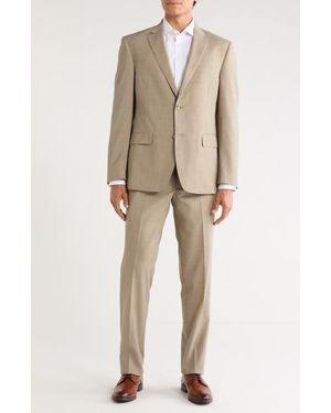 JB Britches Sartorial Classic Fit Suit - Natural