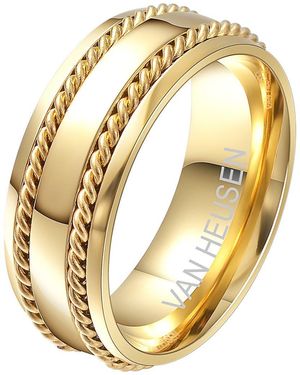 Van Heusen Twisted Band Ring - Metallic