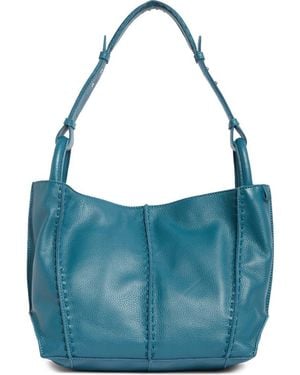 Sak Los Feliz Medium Leather Tote - Blue