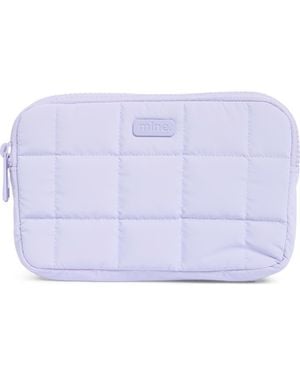 MYTAGALONGS Quilted Pouch - Blue