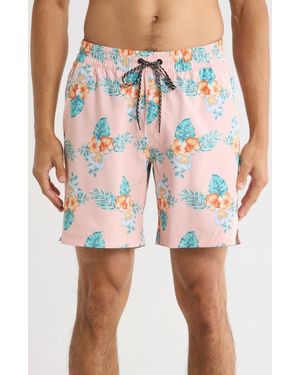 Hurley Congo Volley Swim Shorts - Red