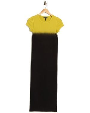 Marc Jacobs Grunge Spray Shrunk Tee Dress - Black