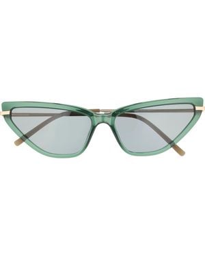 Eco Seiland 57Mm Cat Eye Sunglasses - Green