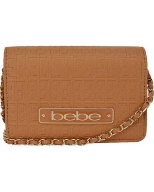 Bebe Thea Crossbody Bag - Brown