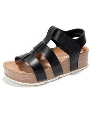 Project Cloud Partner Wedge Sandal - Black