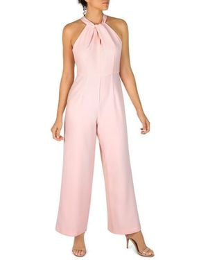 Julia Jordan Halter Neck Jumpsuit - Pink