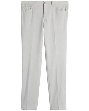 Jack Victor Sage Five-Pocket Stretch Pants - White