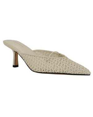 Calvin Klein Camily Pointed Toe Mule - Natural