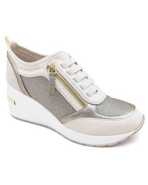 Kenneth Cole Fiona Platform Wedge Sneaker - White