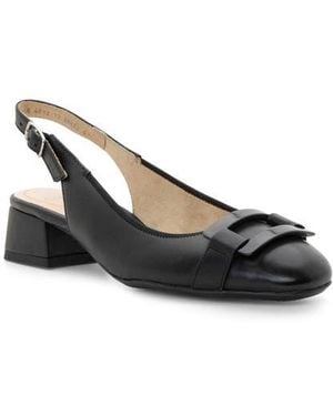 Ara Gallant Leather Slingback Pump - Black