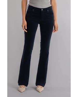Kut From The Kloth Natalie Mid Rise Bootcut Corduroy Pants - Blue
