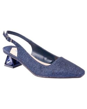 Lady Couture Ruby Slingback Pump - Blue
