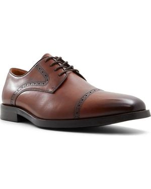 ALDO Bronko Cap Toe Derby - Brown