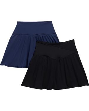 90 Degrees Pack Of 2 Airlux Crossfire Skirt - Blue