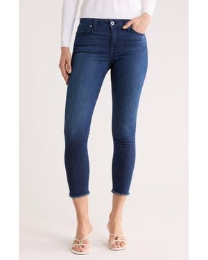 Jonathan Simkhai Costa Crop Skinny Jeans - Blue
