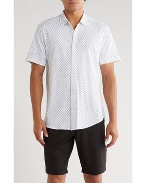 COASTAORO Campo Cotton Button-Up Shirt - White