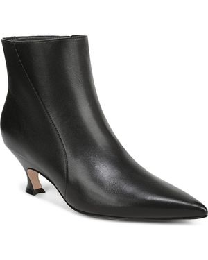 27 EDIT Naturalizer Patrese Pointed Toe Kitten Heel Bootie - Black
