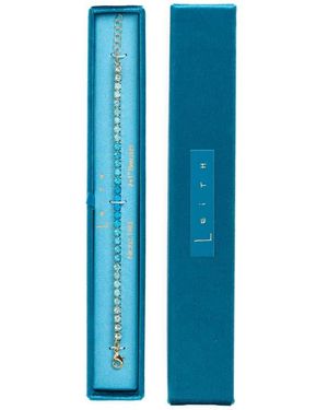 Leith Gradient Cz Tennis Bracelet - Blue