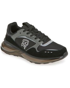 Karl Lagerfeld Athletic Karl Head Sneaker - Black