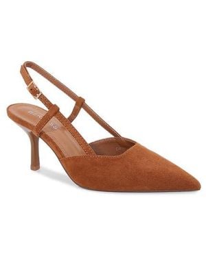 BERNESS Slingback Pump - Brown